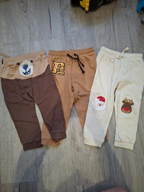 Tepláky pre chlapca 3 ks, 98