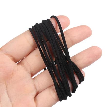 Rušková/ chirurgická biela/ čierna gumička 1m,