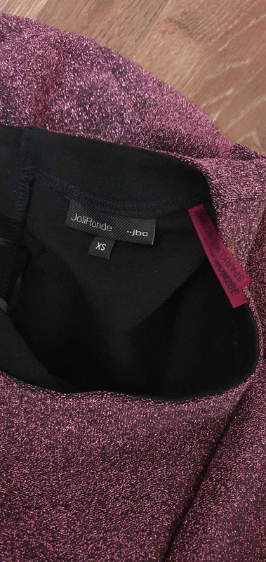 Spolocenske trblietave saty jolironde, xs