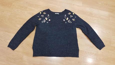 Modrý pulóver v. 42, tu,42