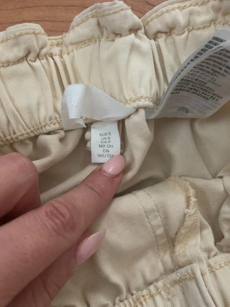 Krémové kraťasy h&m, h&m,s
