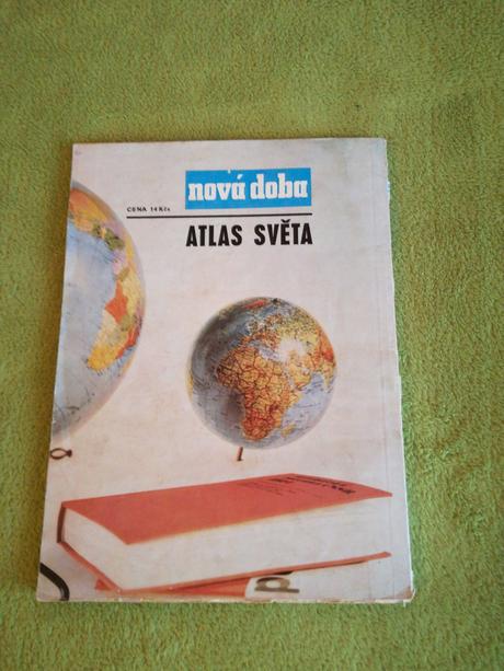 Retro atlas sveta 70-te roky,