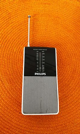 Vreckové rádio so slúchadlami philips, philips