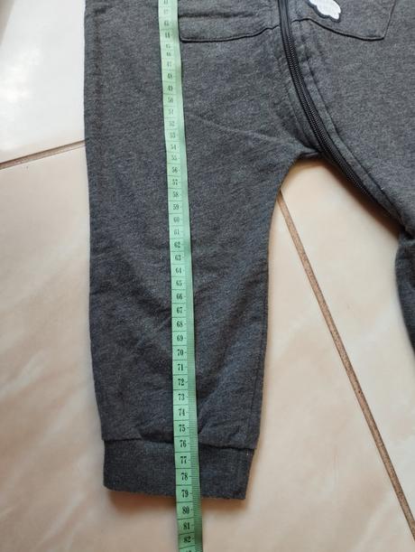 Teplákový overal z biobavlny, 98