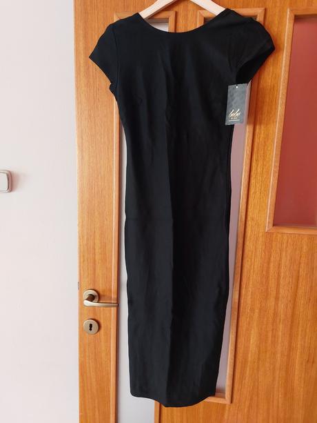 Nenosené elastické šaty, xs