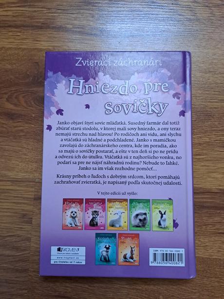 Zvierací záchranari-hniezdo pre sovičky, 