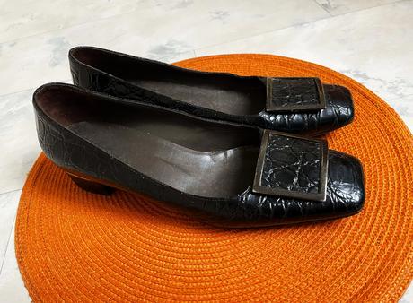 Kožené nízke lodičky, 40