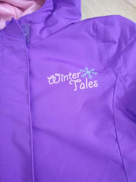 Zimná dievčenská bunda crivit 110-116, crivit,110