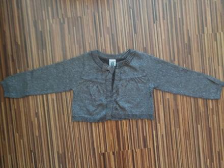 Šedé trblietavé bolerko, carter's,98