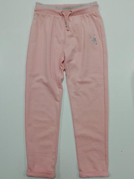 Bavlnené ružové tepláky, ovs,116