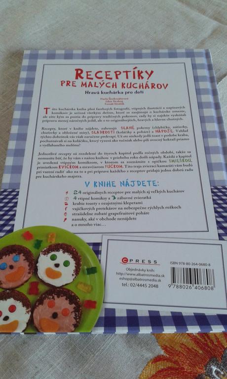 Knižka receptov pre malých kuchárov,