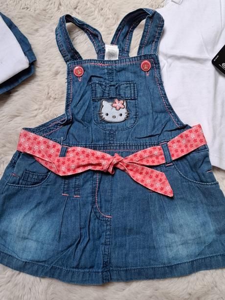 Saty + tricko hello kitty, c&a,74