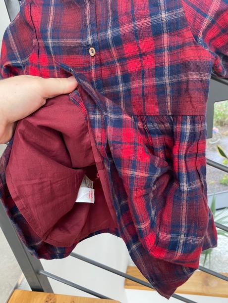 Šaty vianočné lindex nové, lindex,86