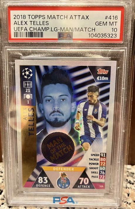 Futbalová karta - alex telles, 