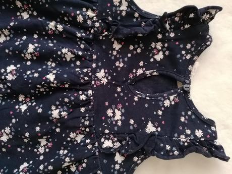 Kvetinkové šatičky hm, h&m,86