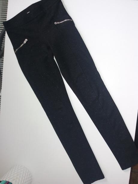 Džegíny so zipsami, h&m,134