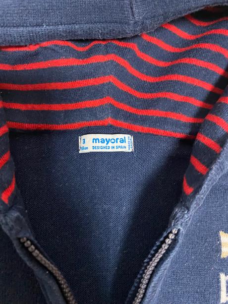 Svetrík na zips, mayoral,98