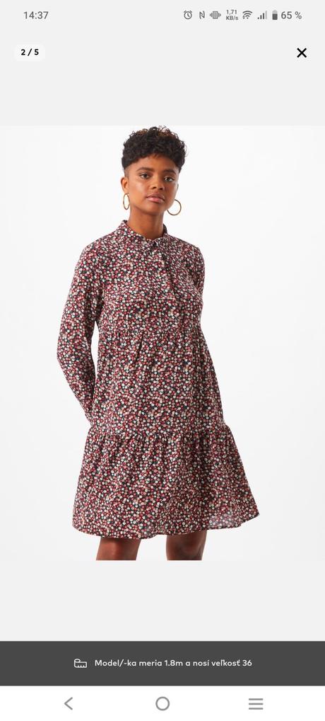 Kvietkovane šaty jdy, xs