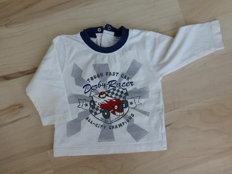 Tričko s obrázkom autíčka, prénatal,80