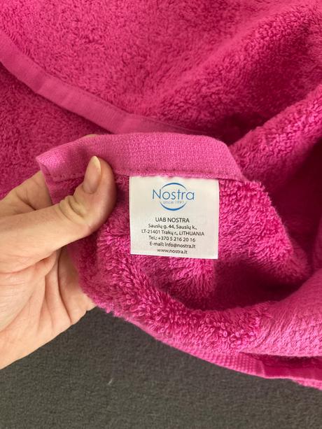 Osuška, uterák, ružová osuška, 