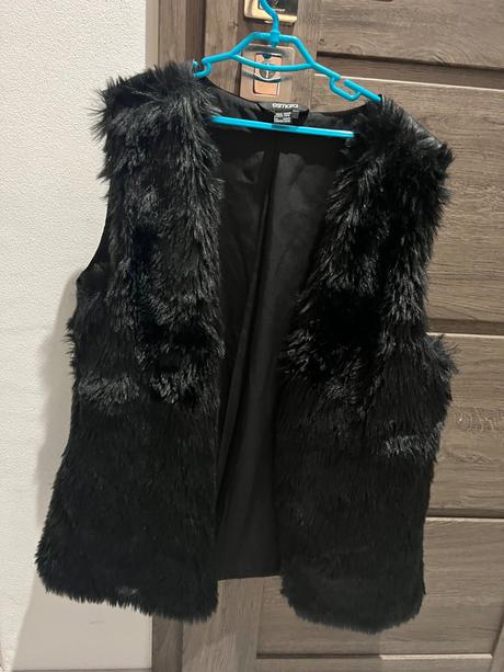 Kožušinová vesta, s
