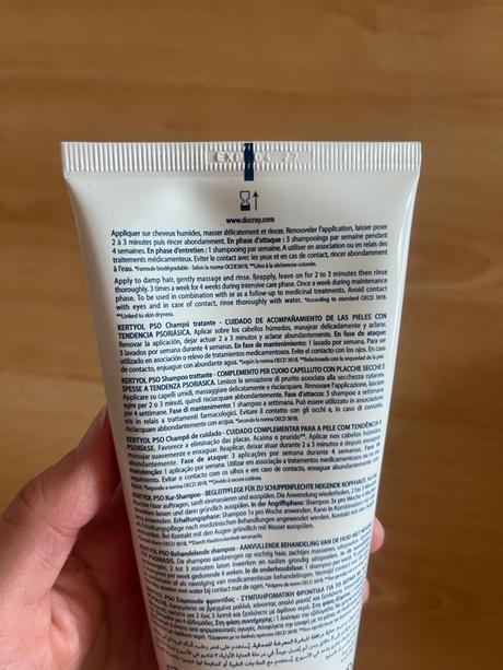 Ducray sampon kertyol pso, 