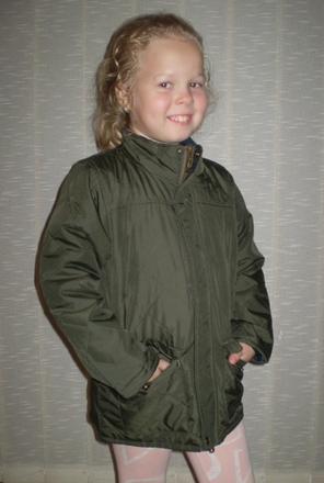 Bunda dievčenská prechodná, regatta,134