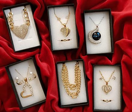 Romantická sada šperkov, 