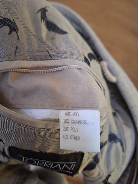 Vlneno-kasmirovy kabat torriani, xl