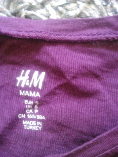 Tehotenske tricko, h&m,38