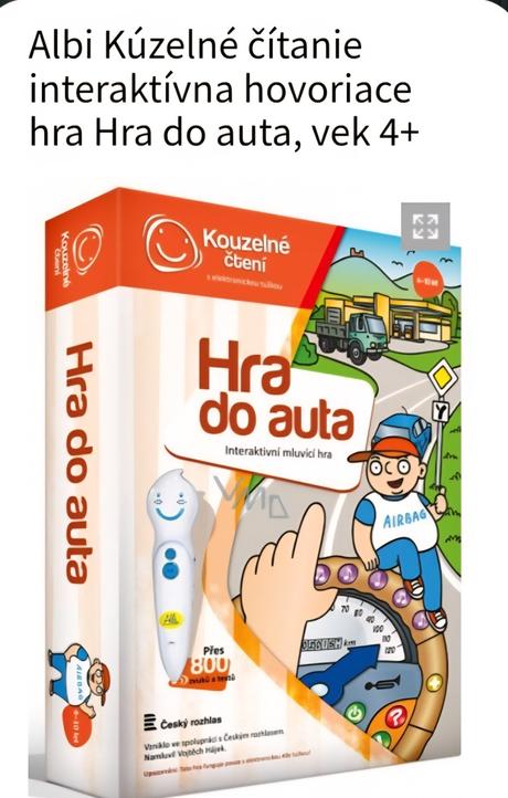 Kuzelne citanie-hra do auta, 