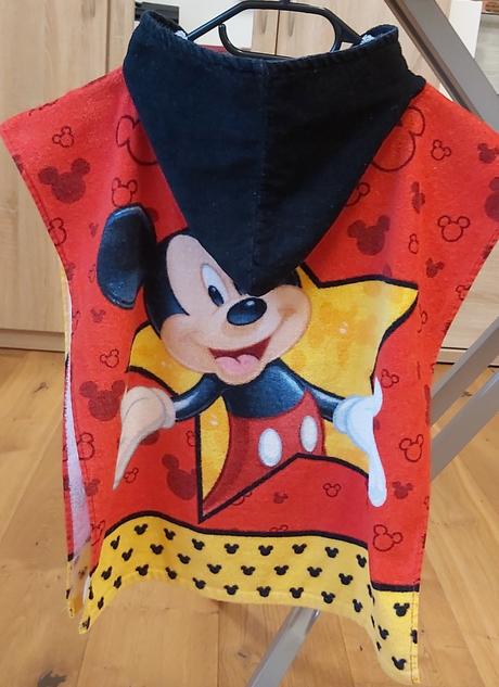 Detské pončo mickey mouse, 