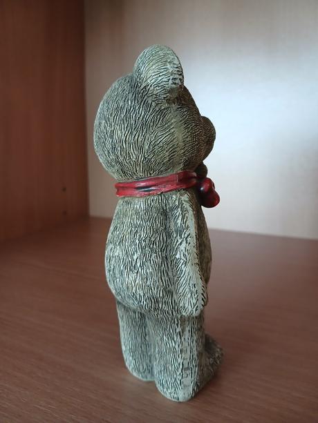 Keramický stojací medvedík 13,5 cm,