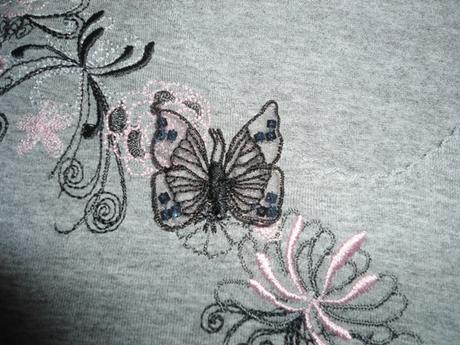 Sive tricko motyle, marks & spencer,s