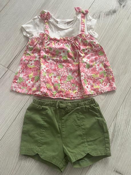 Set blúzky a krátkych nohavíc, mayoral,86