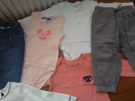 Mix oblečenia dievča, 68–80