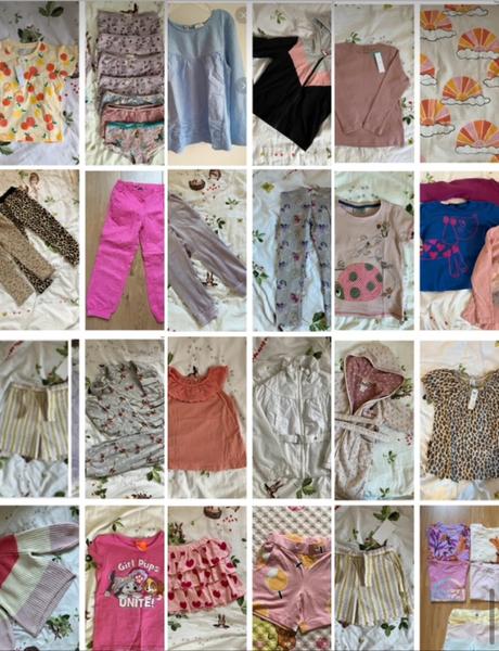 Balík oblečenia pre dievča 110, 104–116