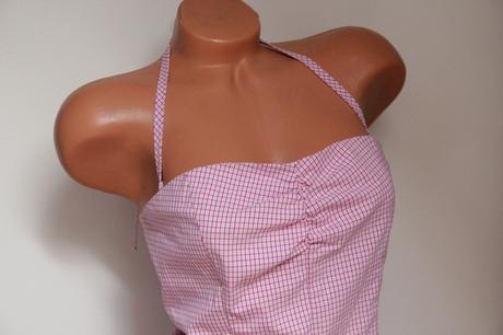 Kockovaný top oasis m, m