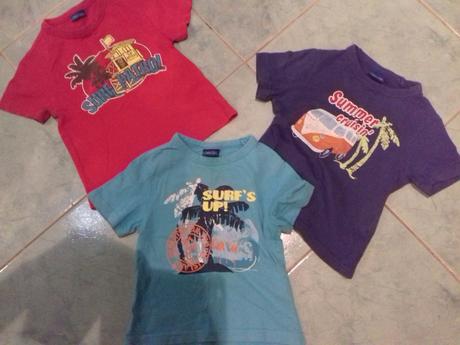 Letné tričenká pre chlapčeka-vek cca 1/2r, cherokee,92