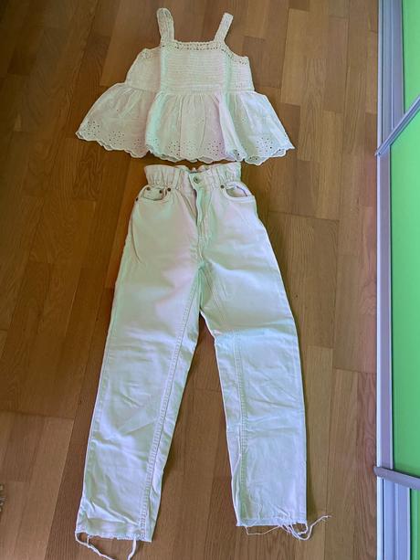 Bershka rifle, tričko zara, bershka,32