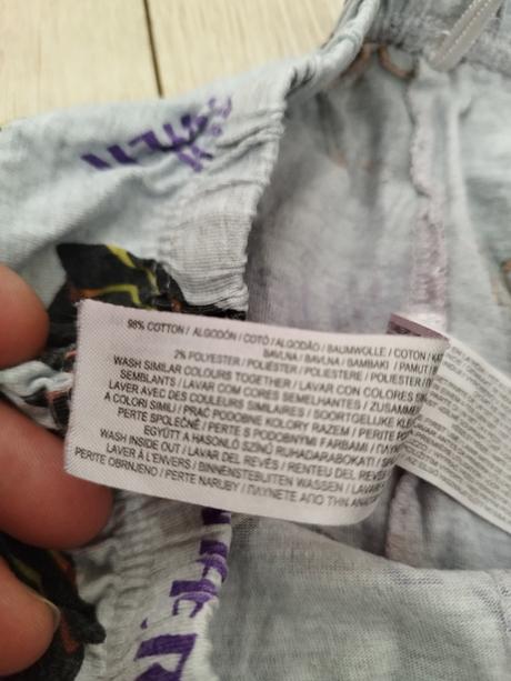 Pyžamkové kraťasy, primark,140