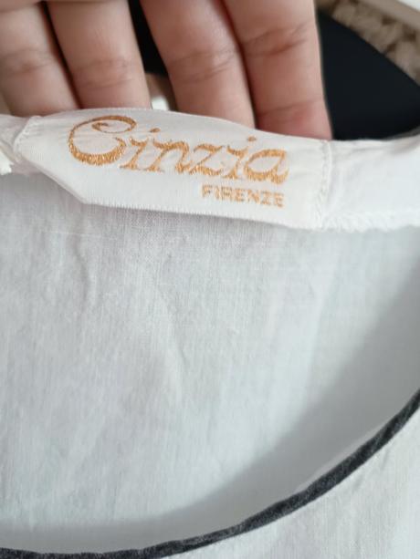 Bavlnené biele šaty cinzia, m