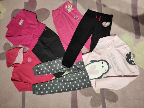 Mega balík pre dievčatko č. 110-116 jeseň-zima-jar, 104–116