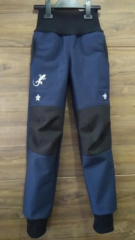 Zimné softshellky kombinované s reflexnym prvkom, 68 - 170