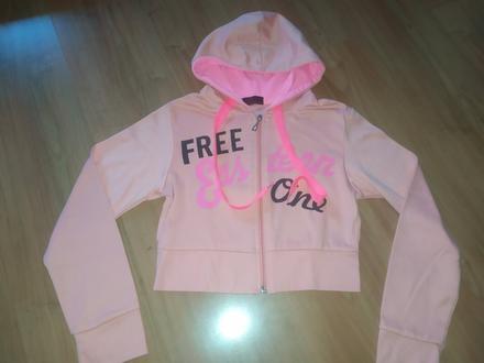 Crop top mikina m,-l, m