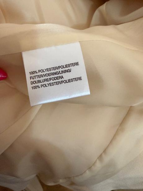 Helline krémové elegantné sako, l