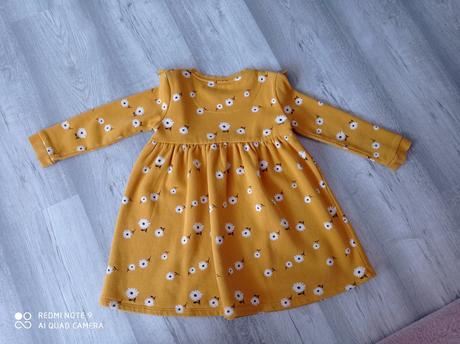 Dievčenské mikinové šaty, f&f,116