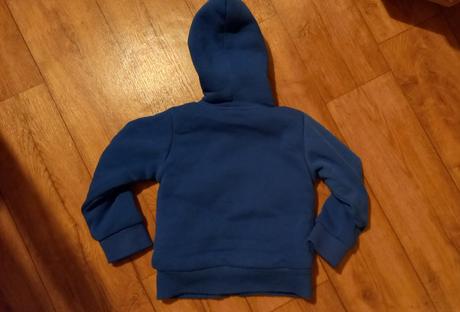 Teplá modrá mikinobunda 92/98, 92