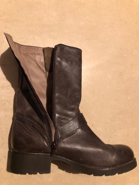Čižmy kožené, 39