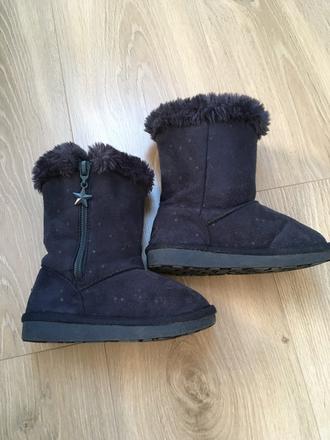 Čižmičky na štýl ugg, vertbaudet,25